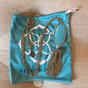 Turquoise tassel Kendra Scott